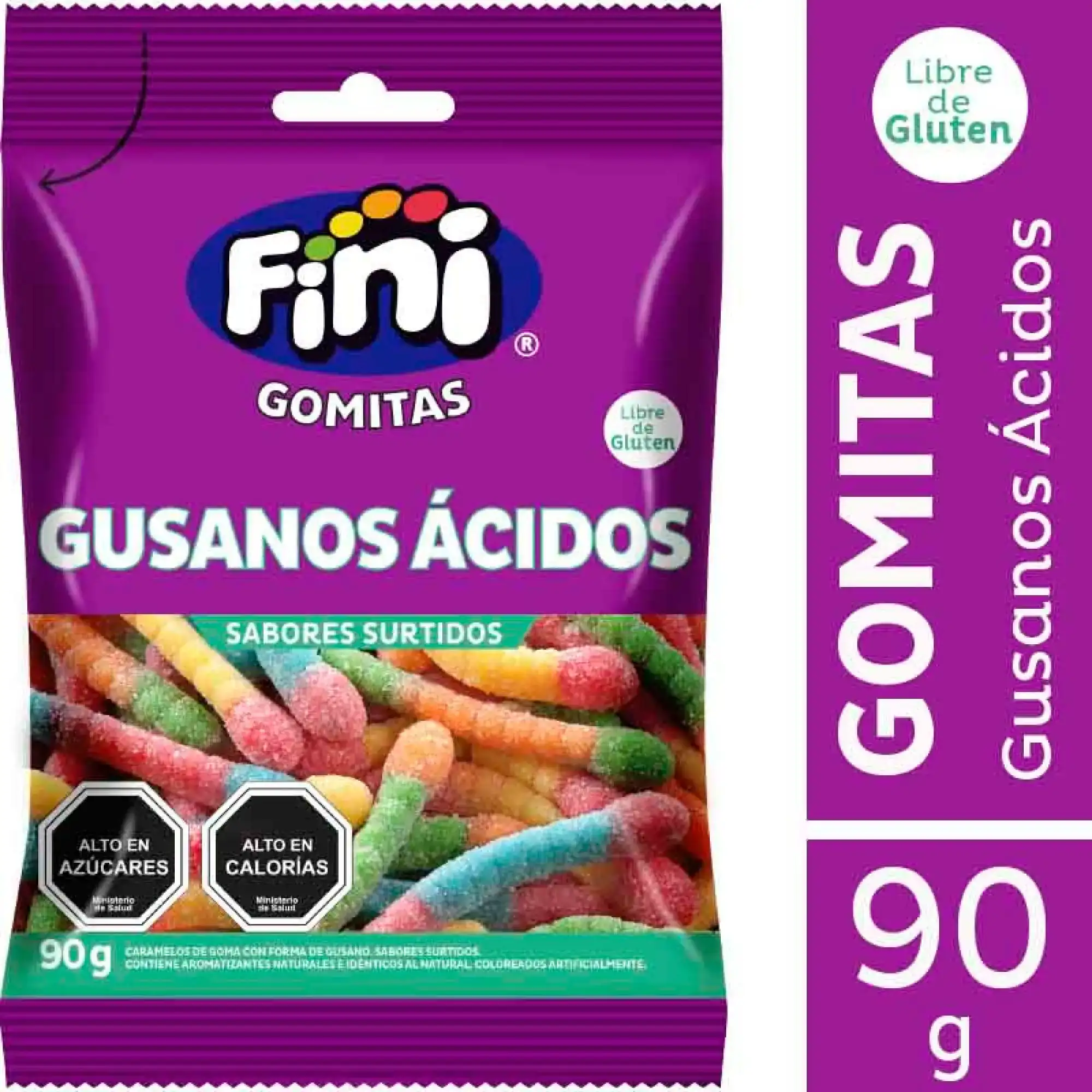 Gomitas Gusanos 🐍 Acidos Fini