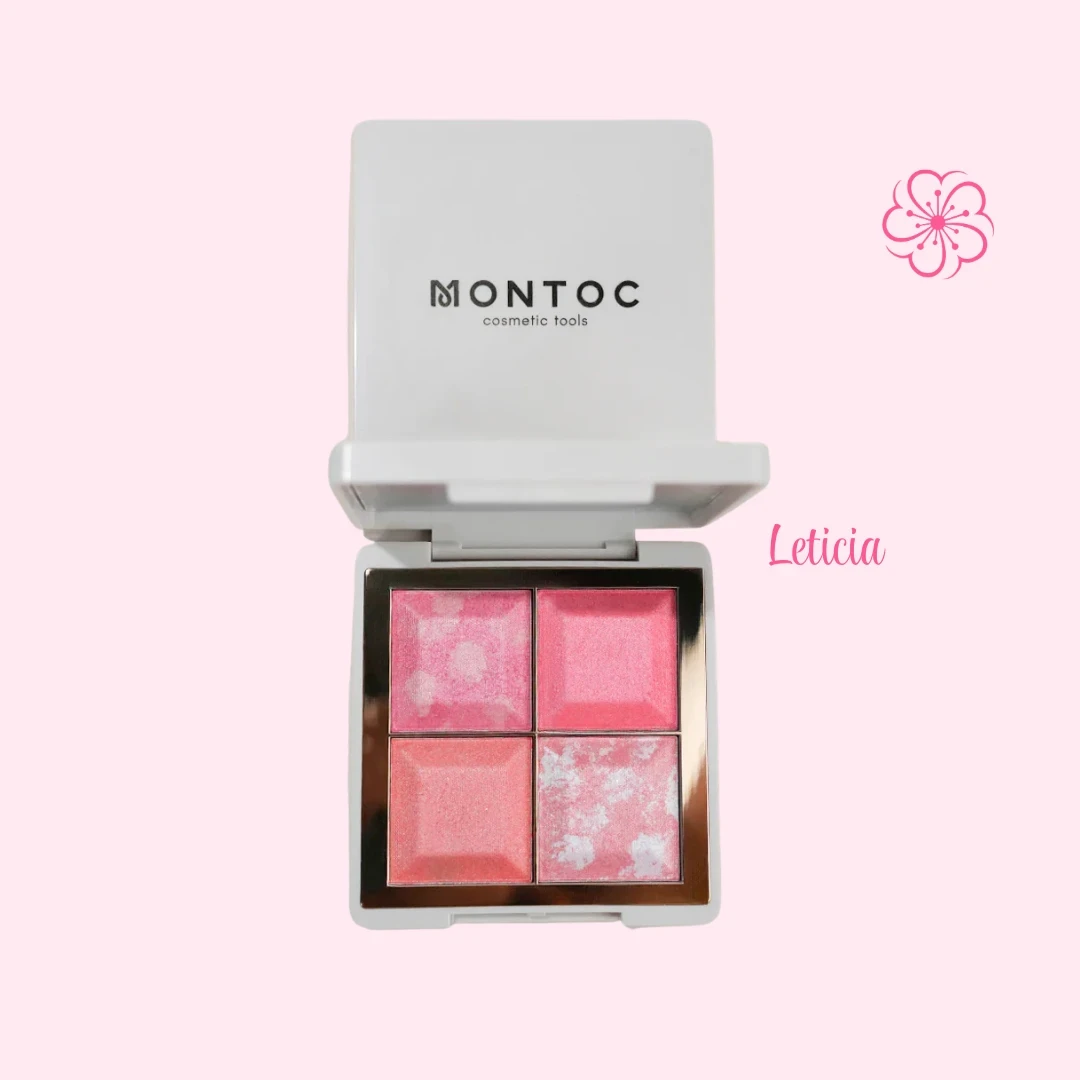 Paleta Light Set Rubor Bronzer Montoc 3