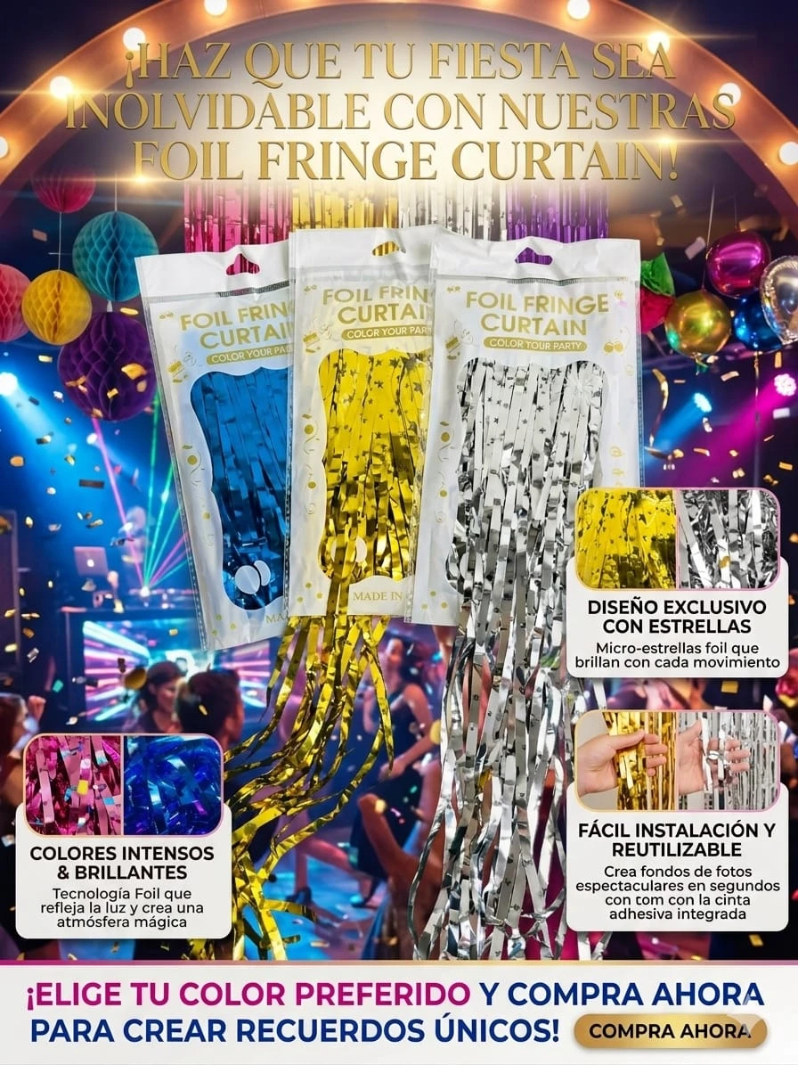 CORTINA PARA FIESTA