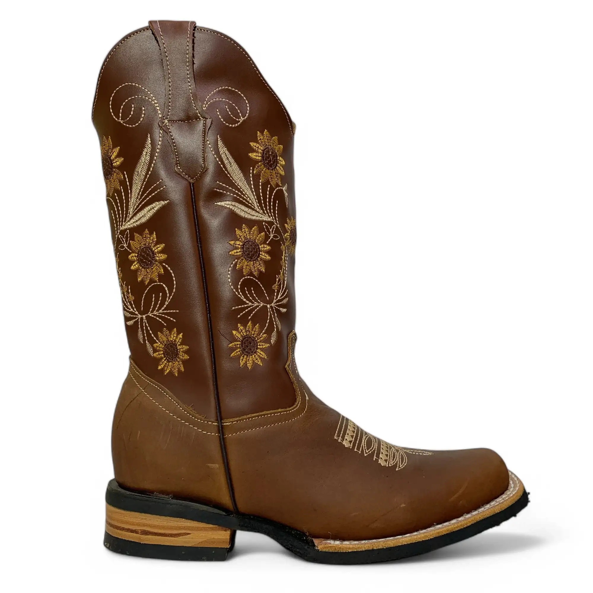 Bota Vaquera Dama BullDog Miel 
