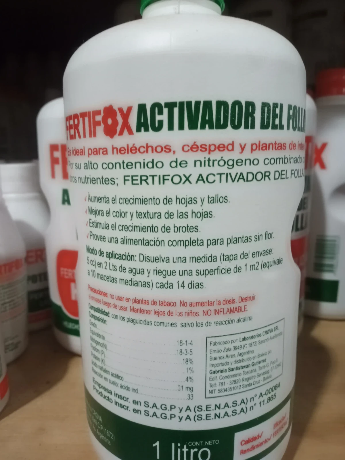 Fertifox Activador Follaje  2