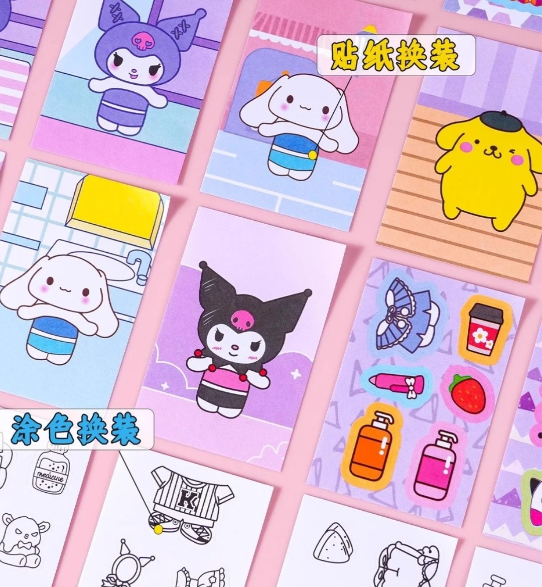 MINI BLOCK STICKERS ANIMADO 2