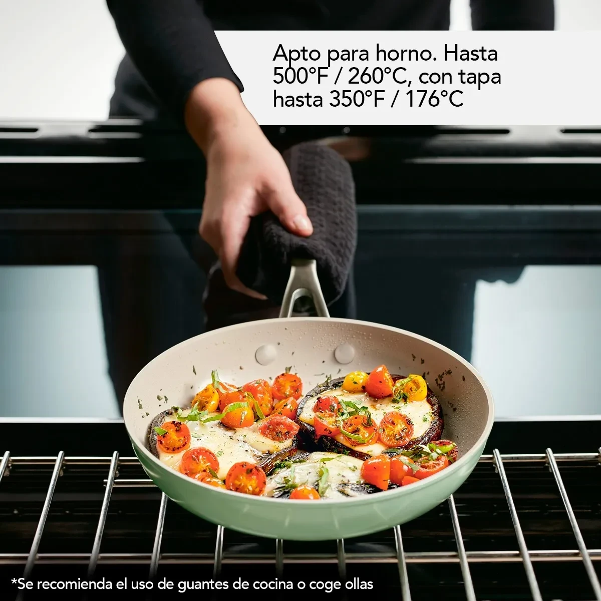 SARTEN KITCHENAID PISTACHO 25CM ANTIADHERENTE 84821