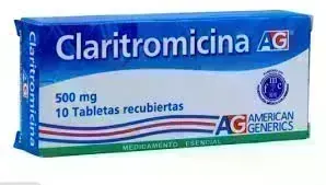 CLARITROMICINA 500 MG X 10 TAB AG-LAFRANCOL
