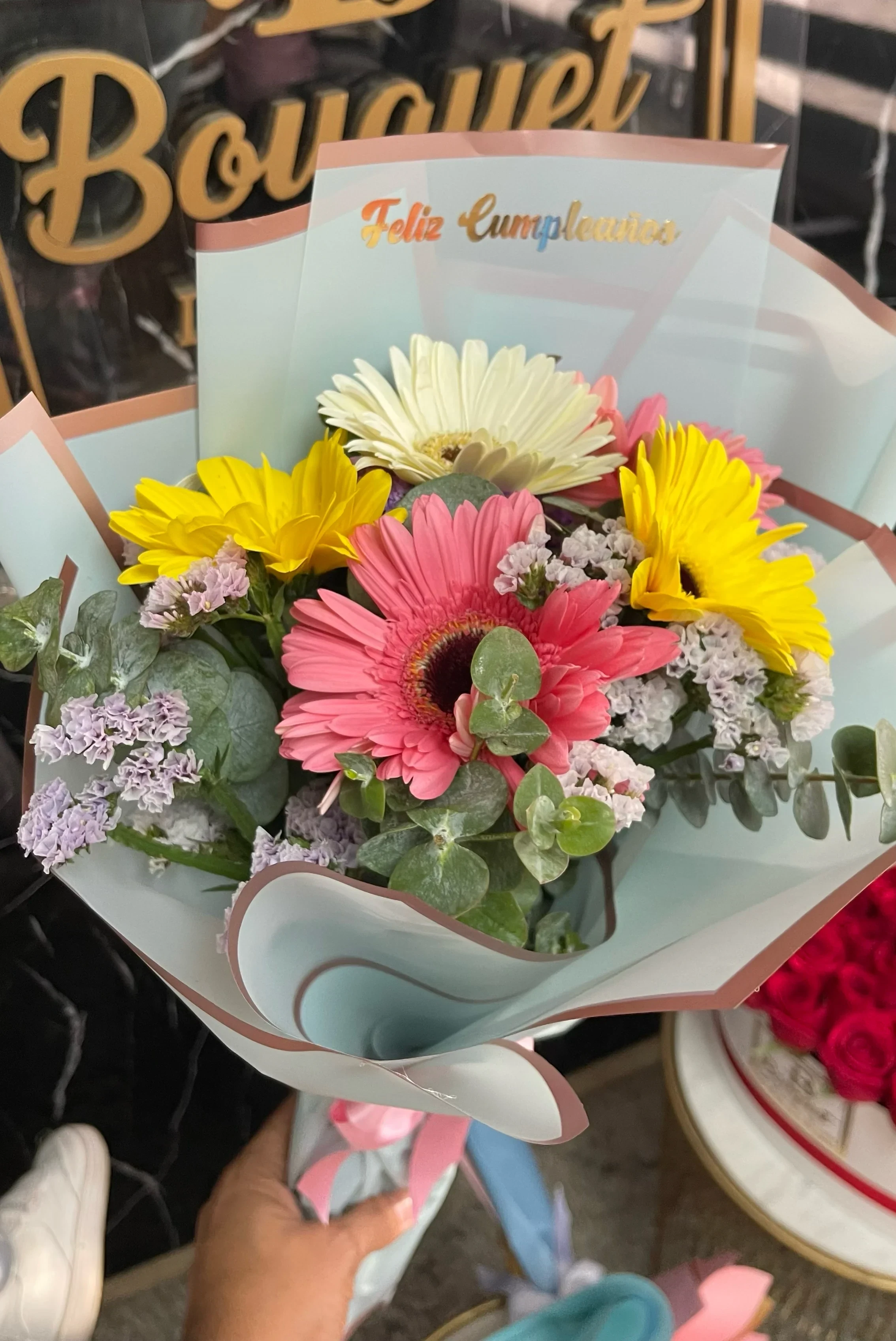 Ramillete de gerberas pequeño