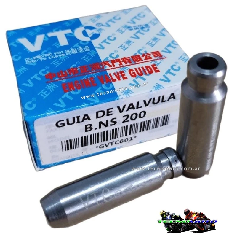 GUIA VALVULA BAJAJ 200 NS -2PCS