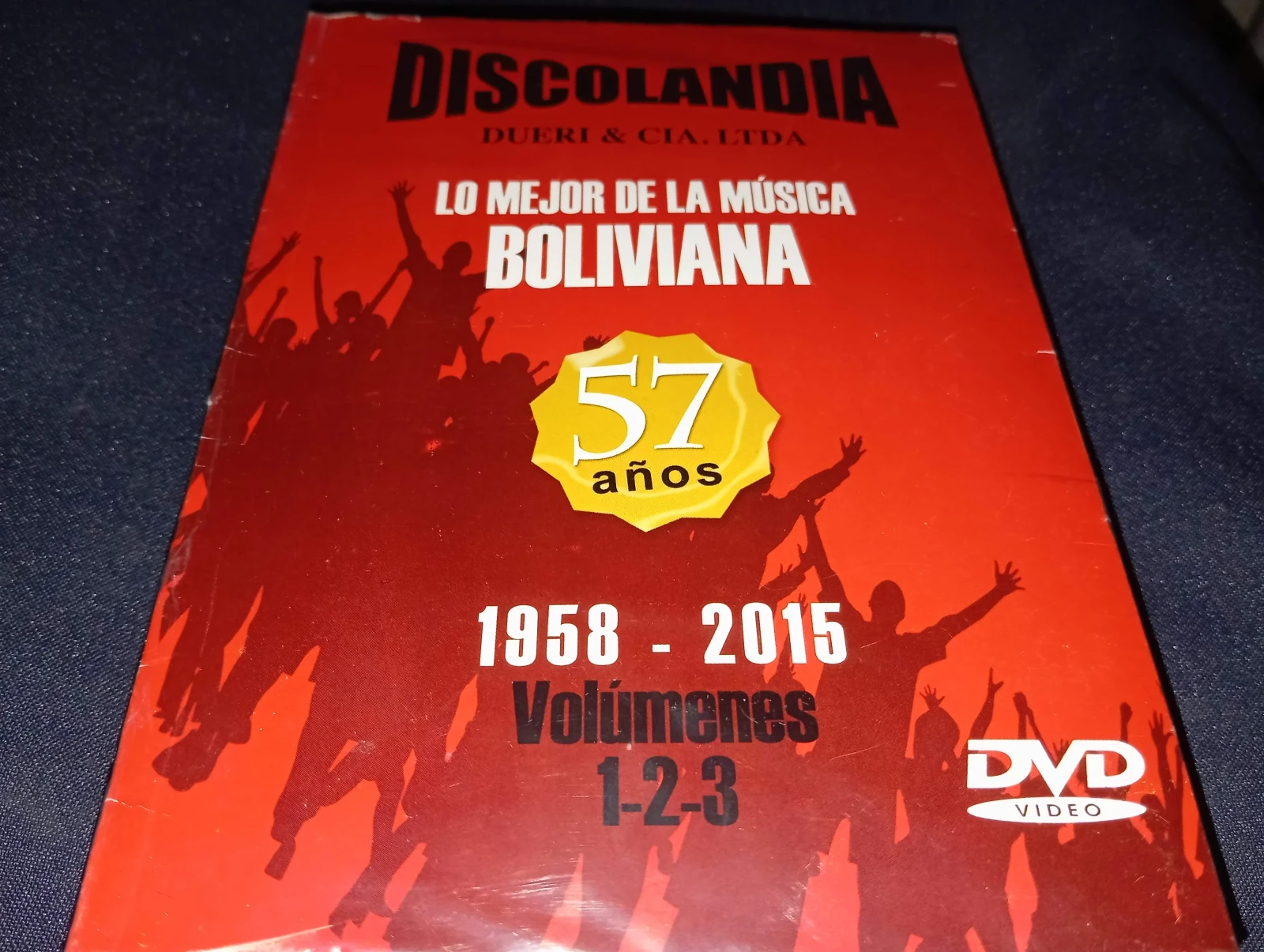 Varios - Lo Mejor De La Musica Boliviana (1958-2015)(3DVDs)(DISCOLANDIA)
