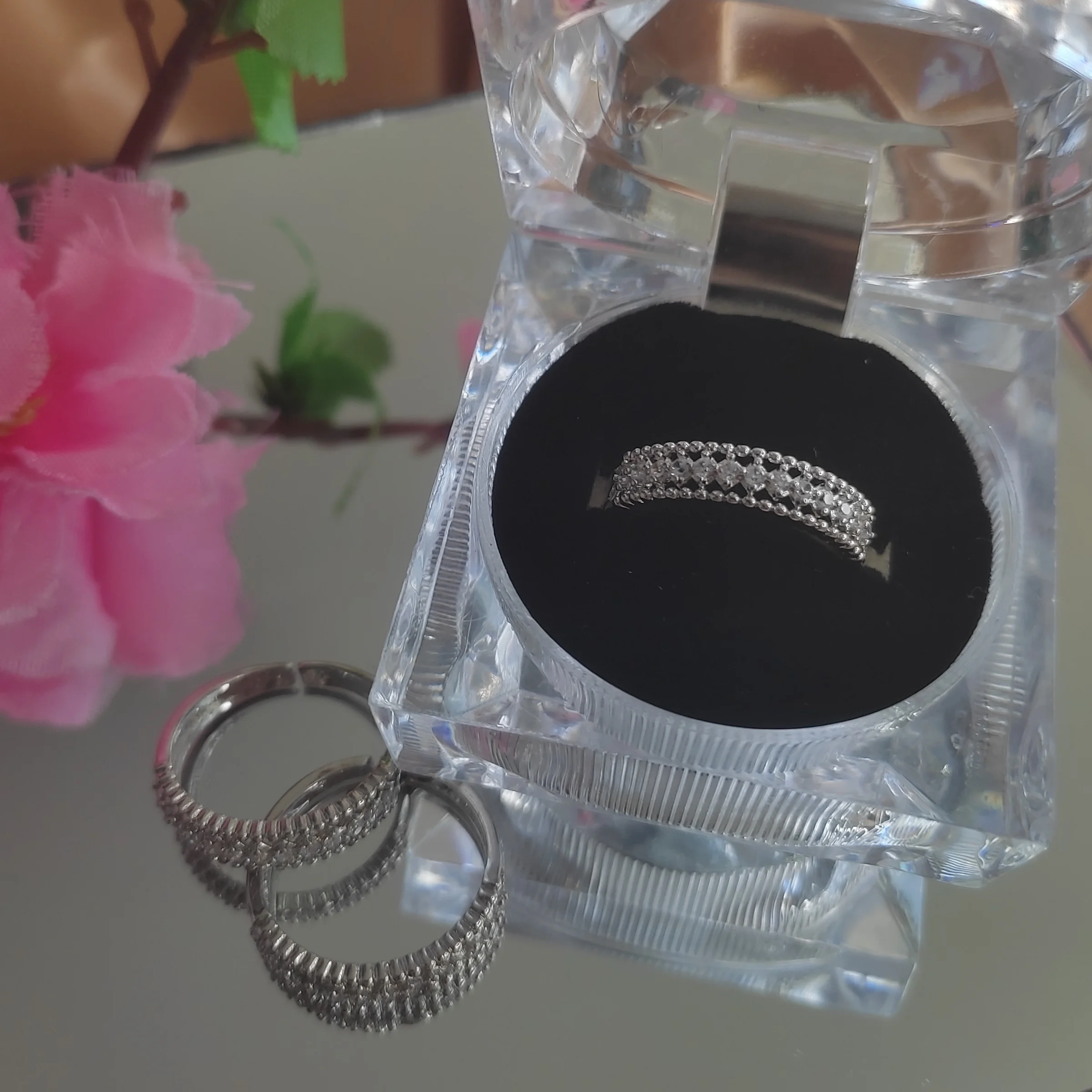 ANILLO AJUSTABLE SILVER ROSS
