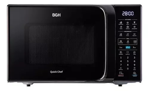 Microondas Bgh 28L B228dn20 Negro