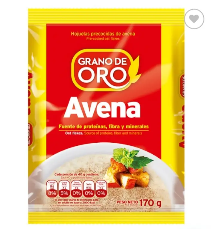 Avena grano de oro 145 gramos