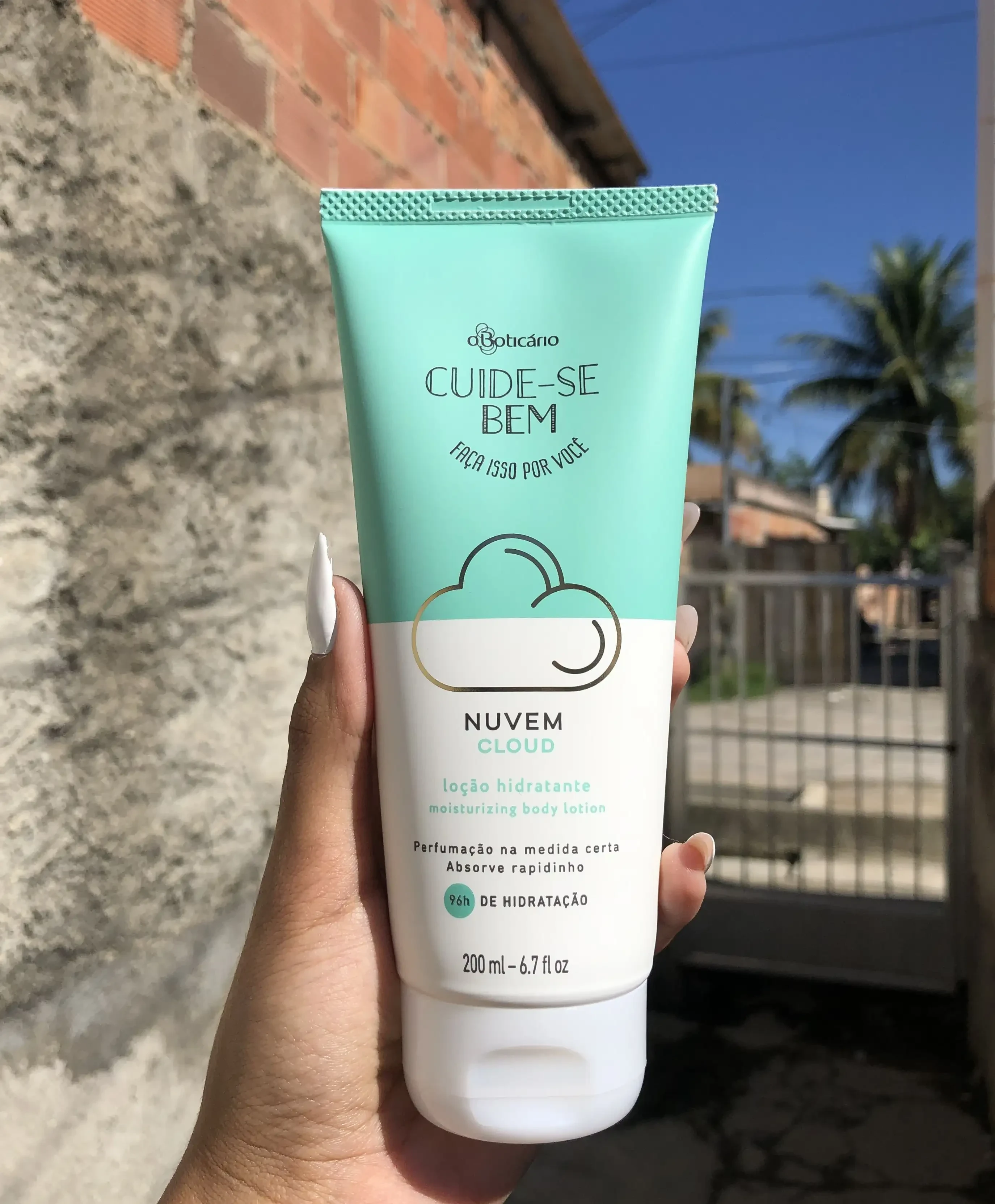 Cuide-se Bem Nuvem Crema Perfumada Corporal, 200ml 3