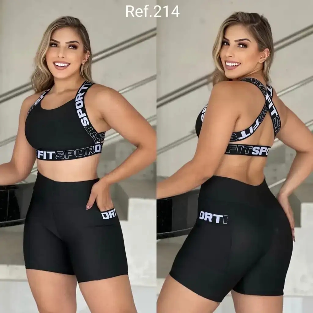 Conjunto Academia Fit Sport