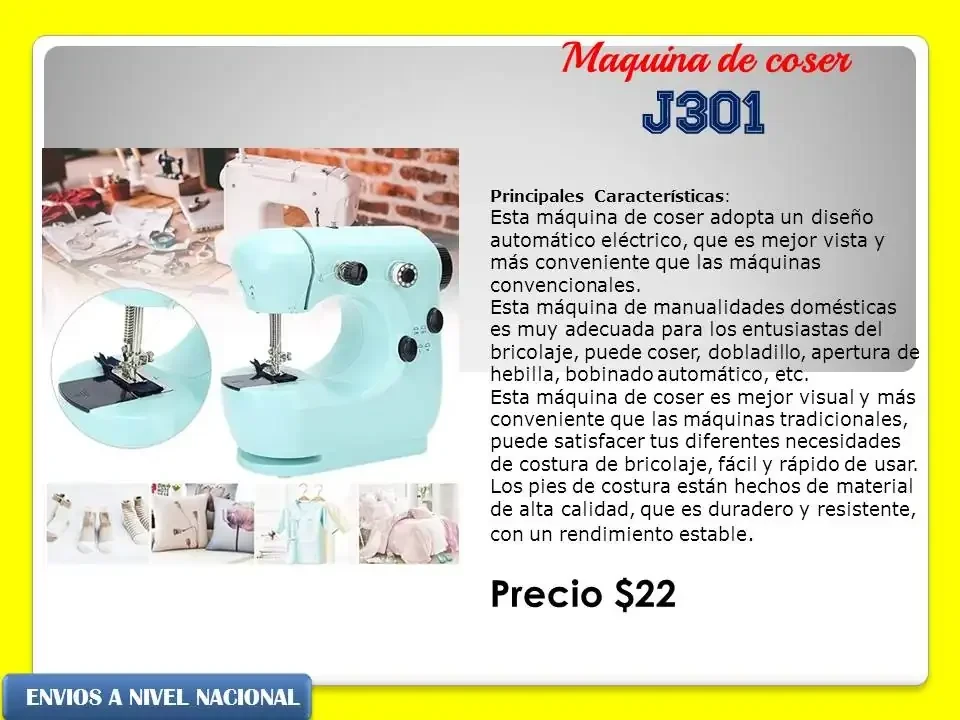 Mini máquina de coser  2