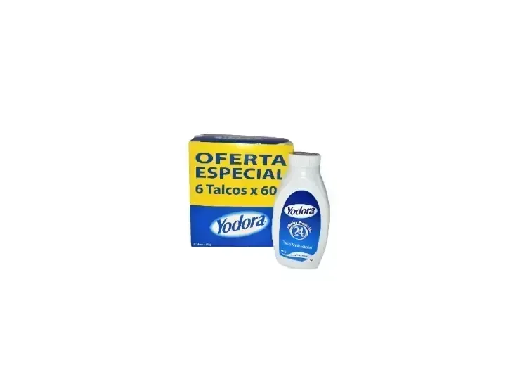 TALCO YODORA 60 GR X 6