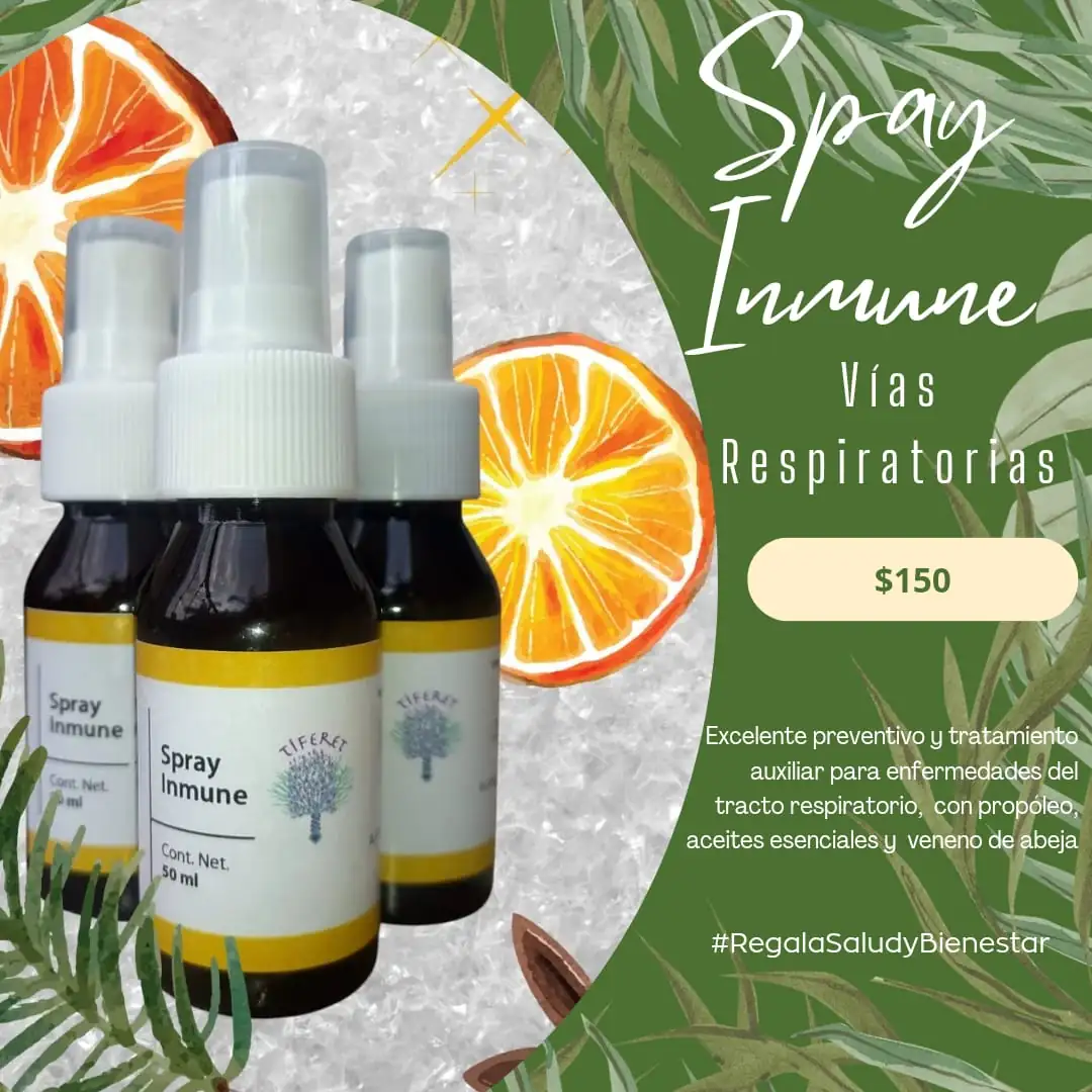 Spray inmune vías respiratorias 