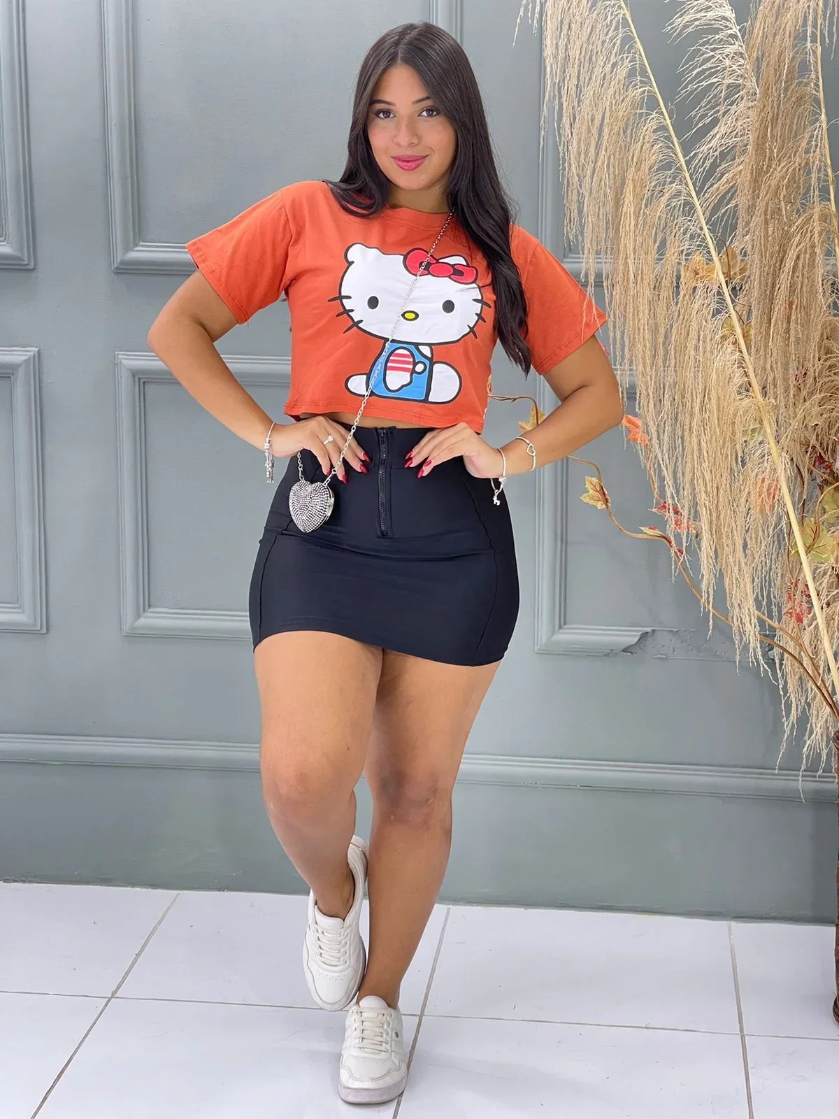 Cropped T-SHIRT HELLOKIT 2