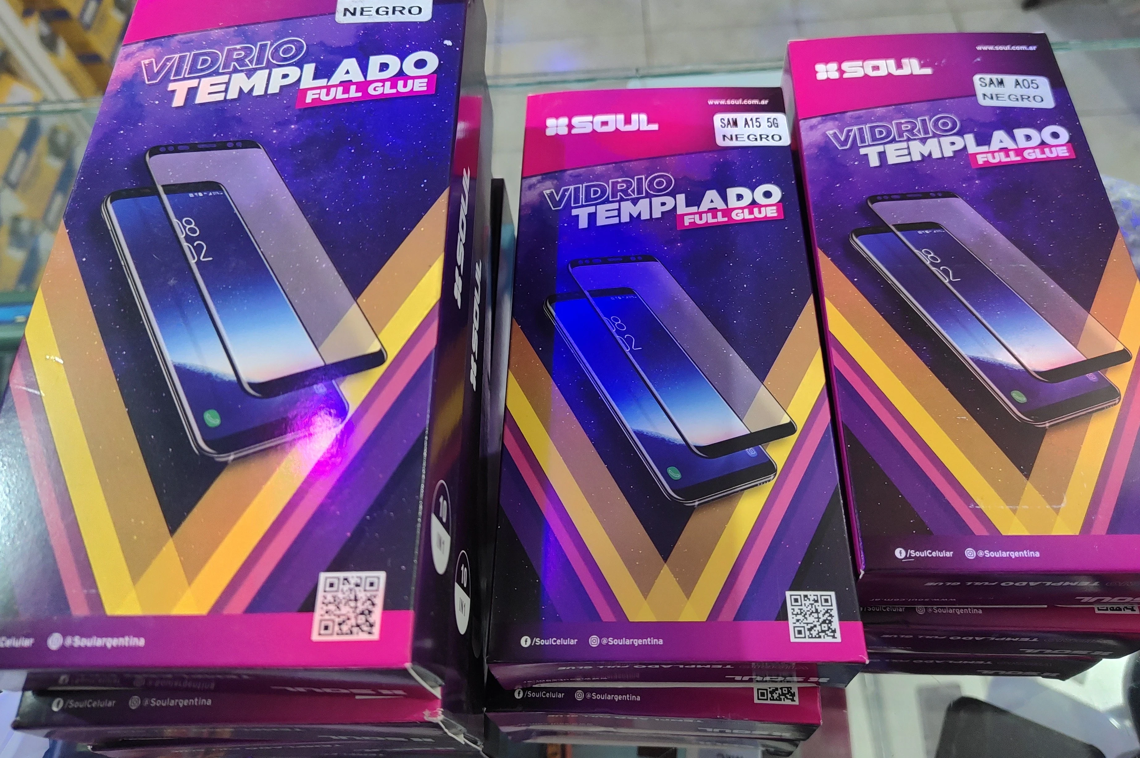 Vidrio 9D soul A15