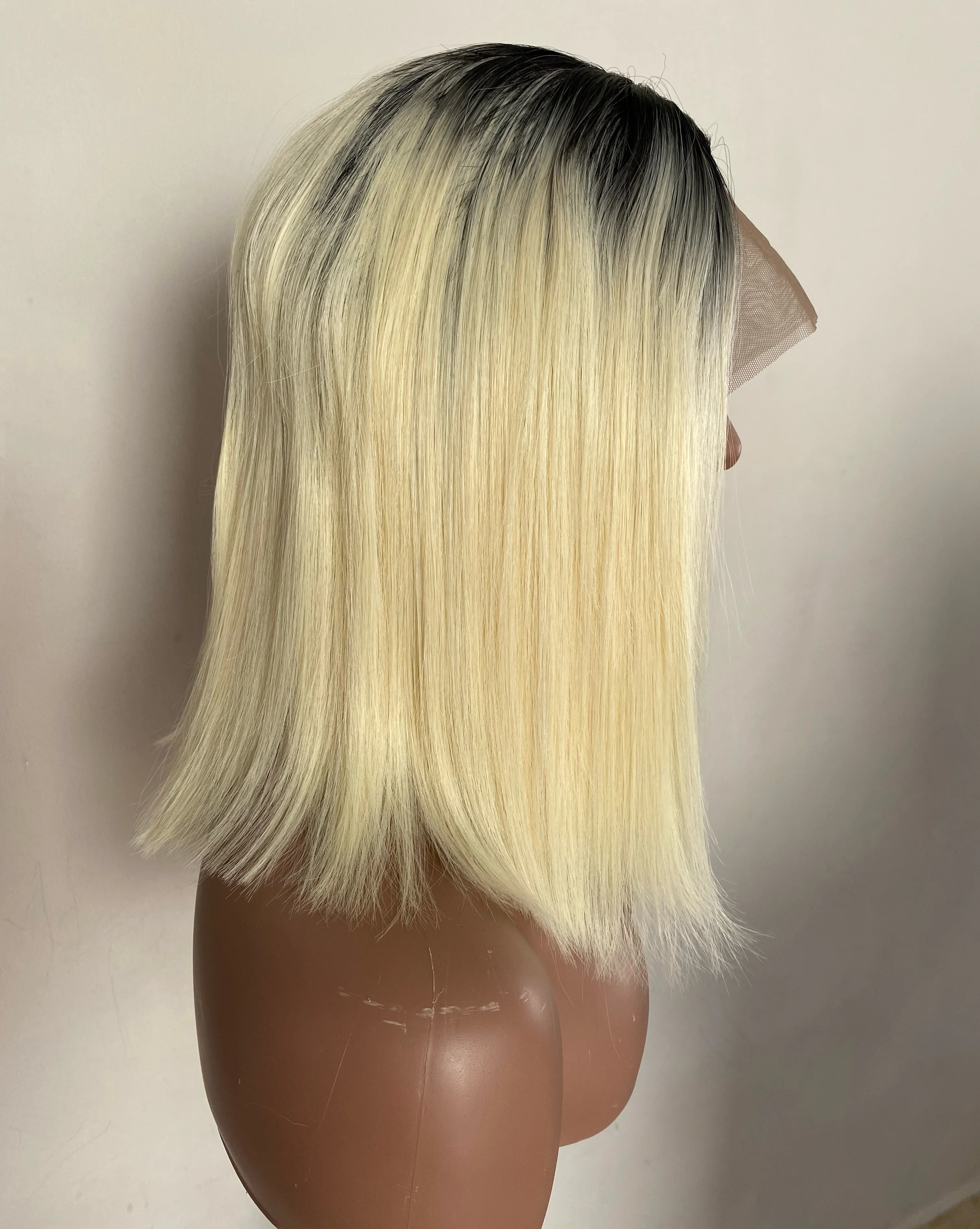 Peluca ombre Rubio 14” 4