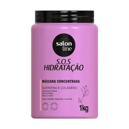 Máscara concentrada keratina y colágeno SOS hidratación