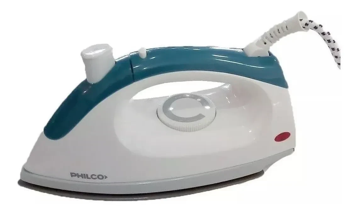 Plancha  Philco Psp1217pi 1200w Suela Antiadherente Color Blanco