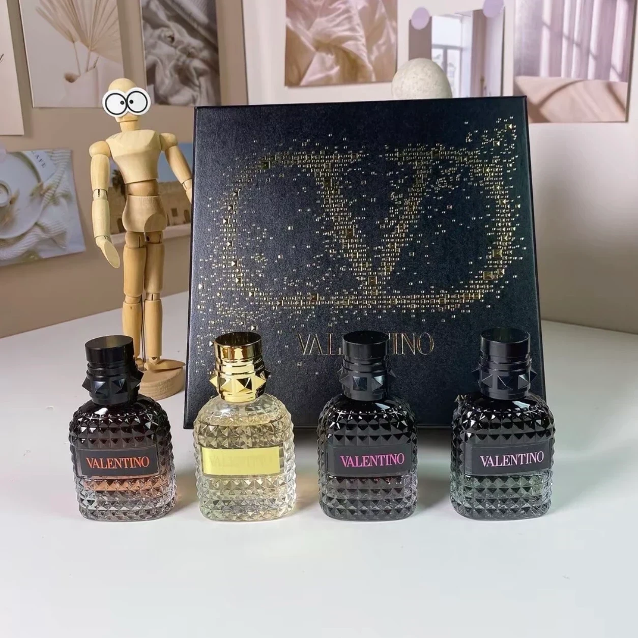 1.1 - Set Valentino Uomo 4en1 - Hombre 5