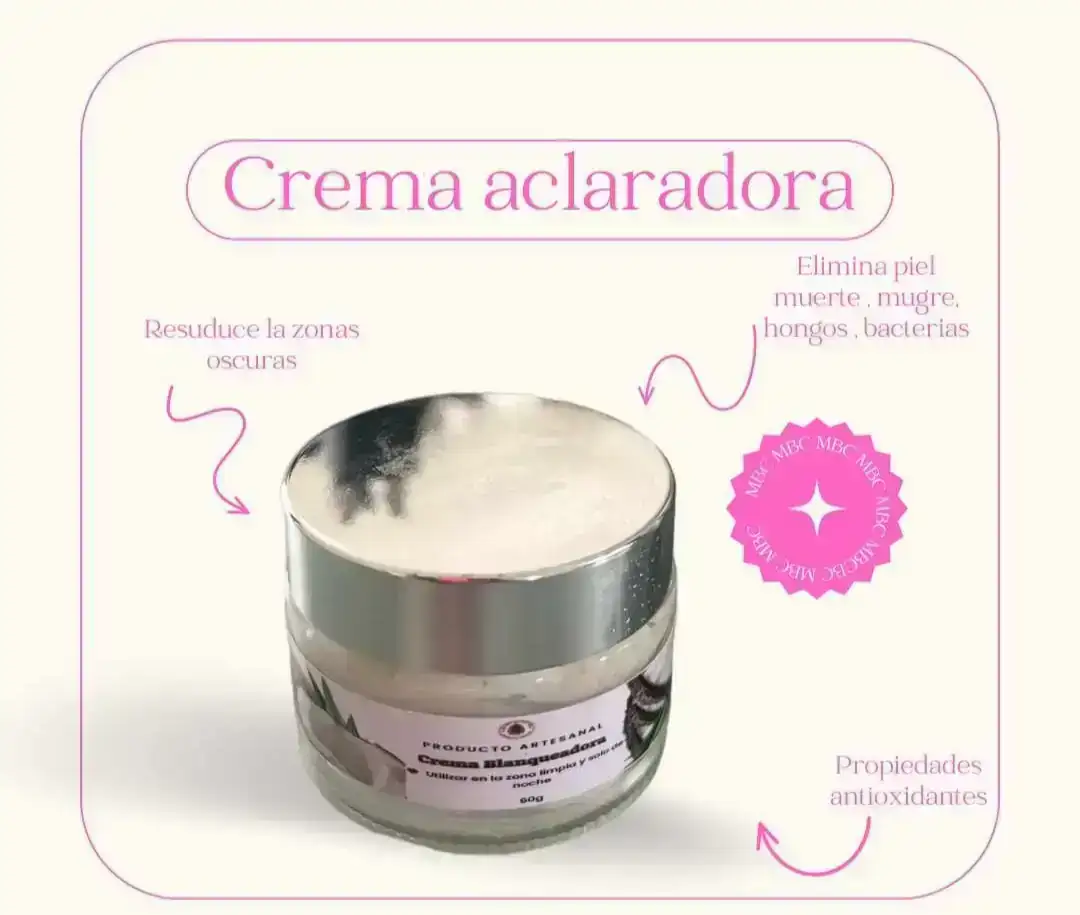 Crema aclaradora