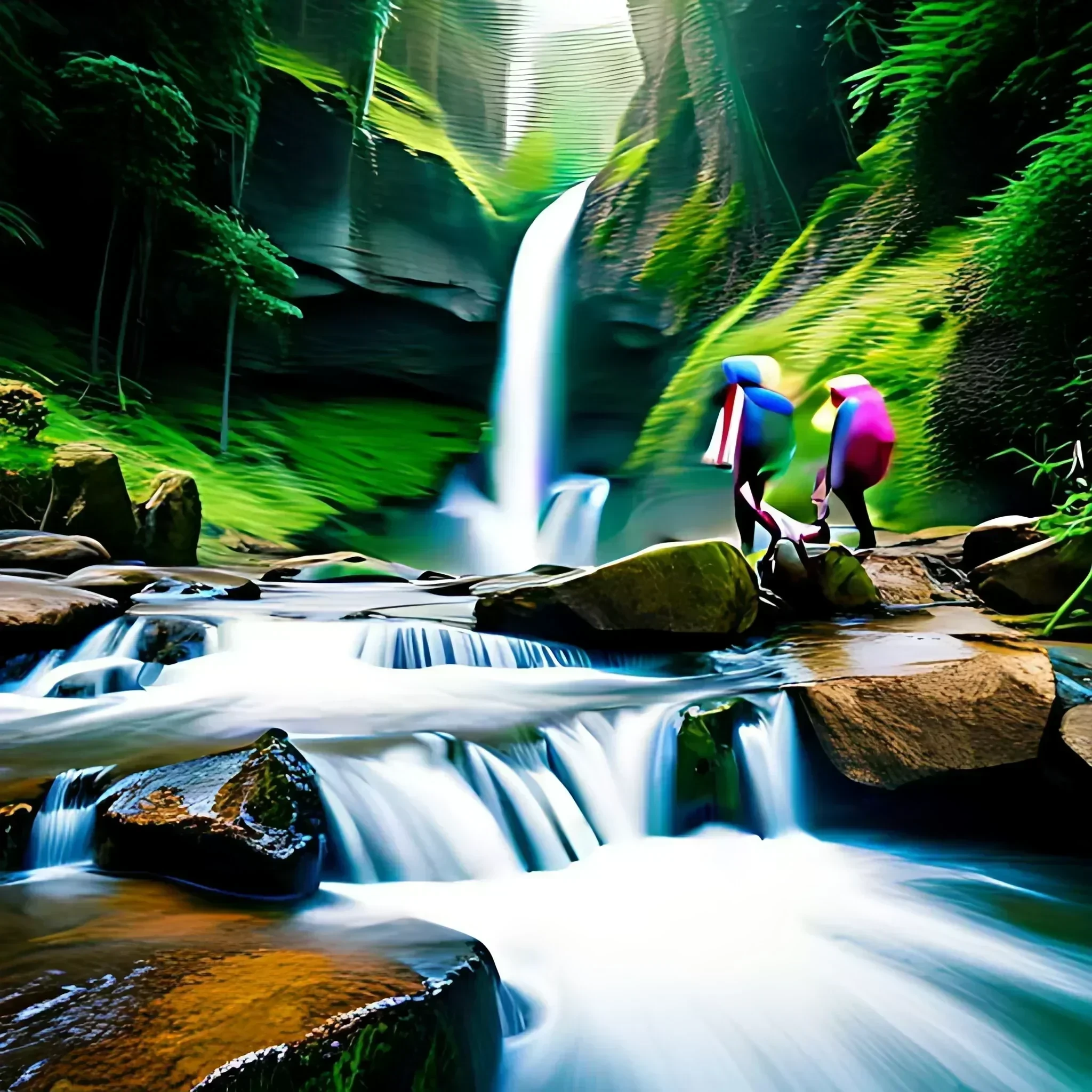 CASCADAS DE LA RESERVA RIO SANTO DOMINGO