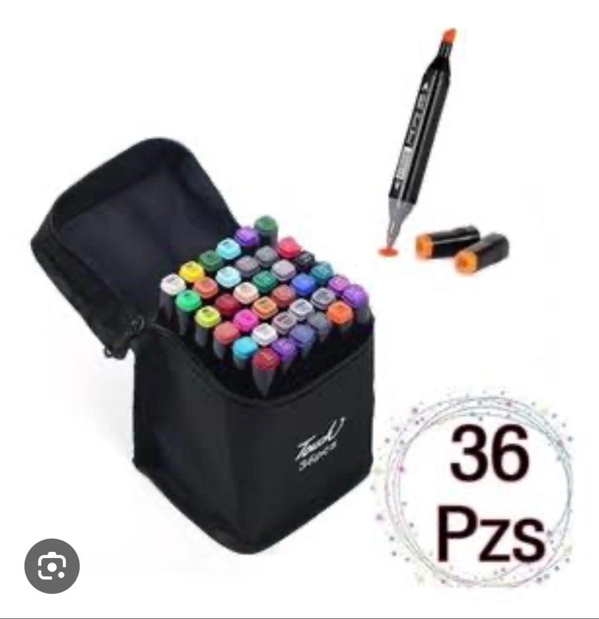 PAQUETE DE 36 PLUMONES TOUCH DOBLE PUNTA 2