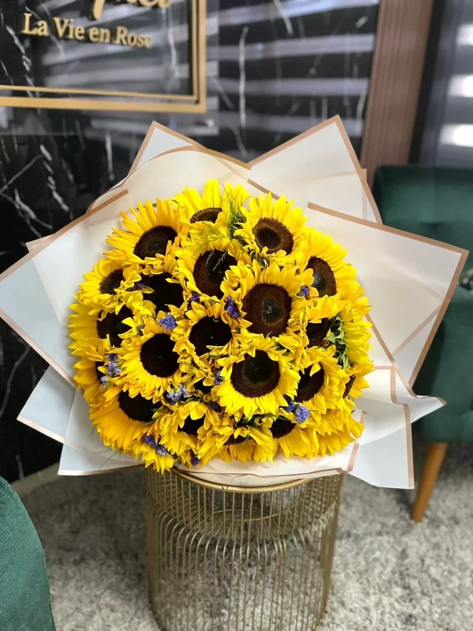 Ramillete grande de girasoles 