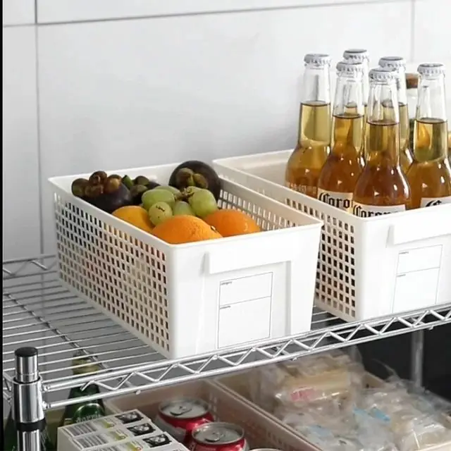 Canasto organizador plastico  2