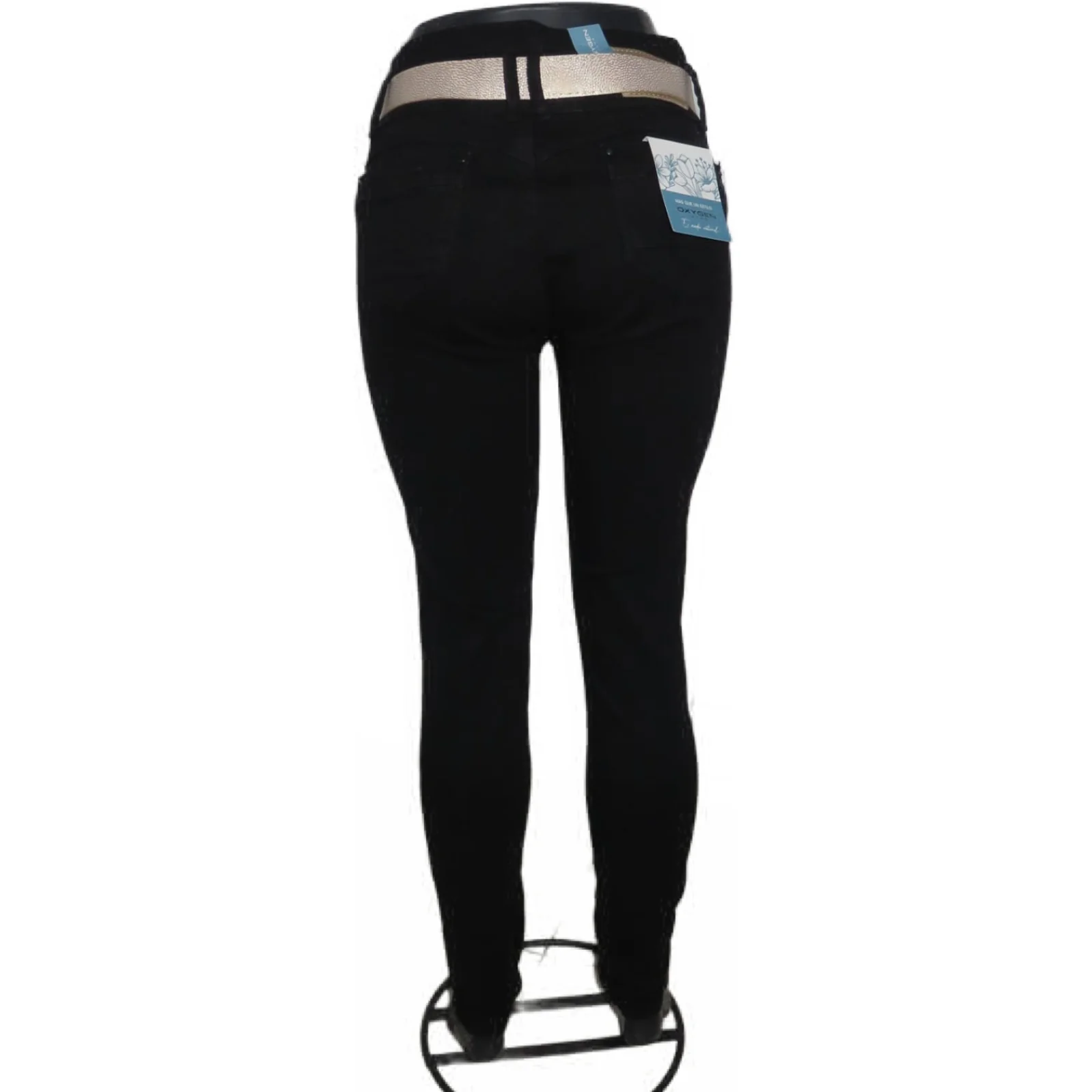Jeans oxigen negro    4