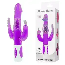 VIBRADOR  TRIPLE PLEASURE 