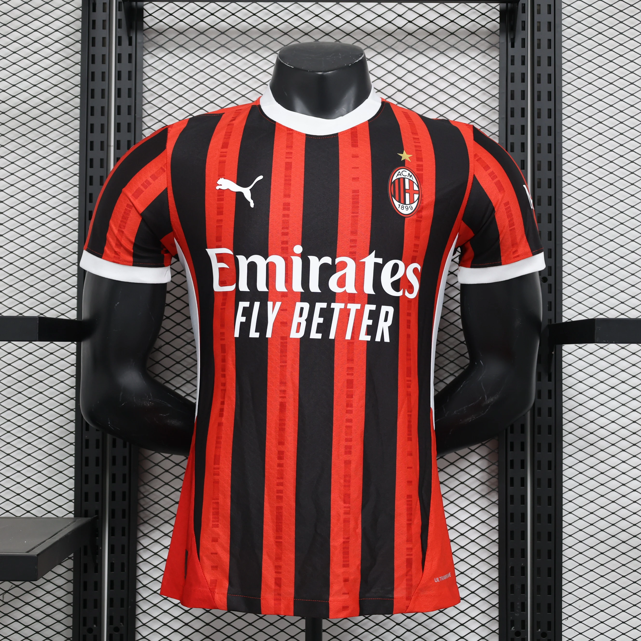 CAMISETA IMPORTADA VERSION JUGADOR  AC MILAN