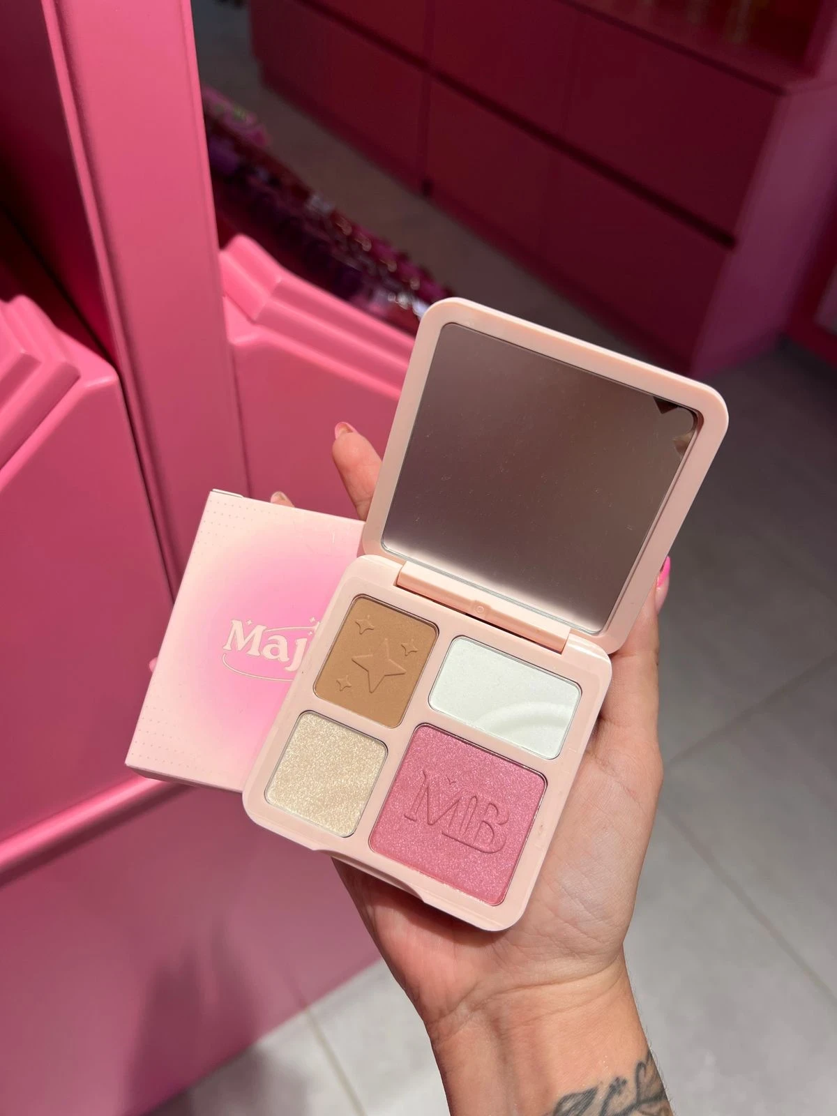 Paleta de rostro Tono Pink Majikal 
