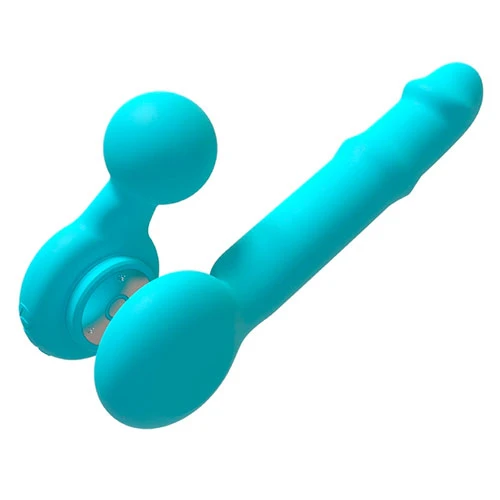 Magnetic 2-in-1 Detachable Wriggling Vibrator 2