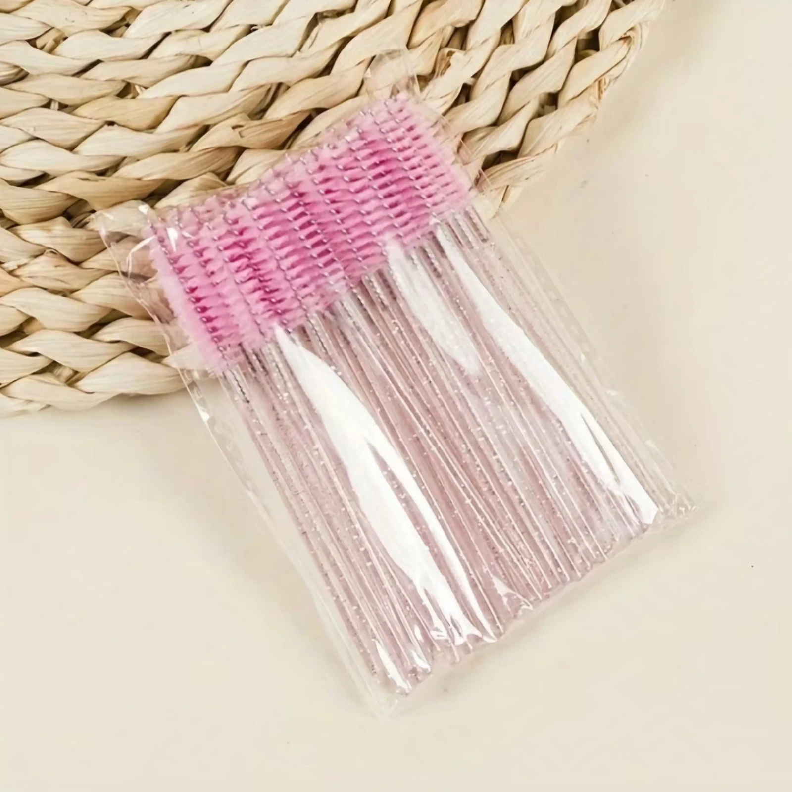 Set 10 Cepillos Descartables para Cejas y Pestañas