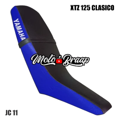 TP Xtz 125 forro clásico original JC 11 negro azul