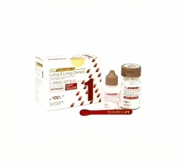 IONOMERO FUJI GOLD LABEL 1 CEMENT+LINER 15g GC