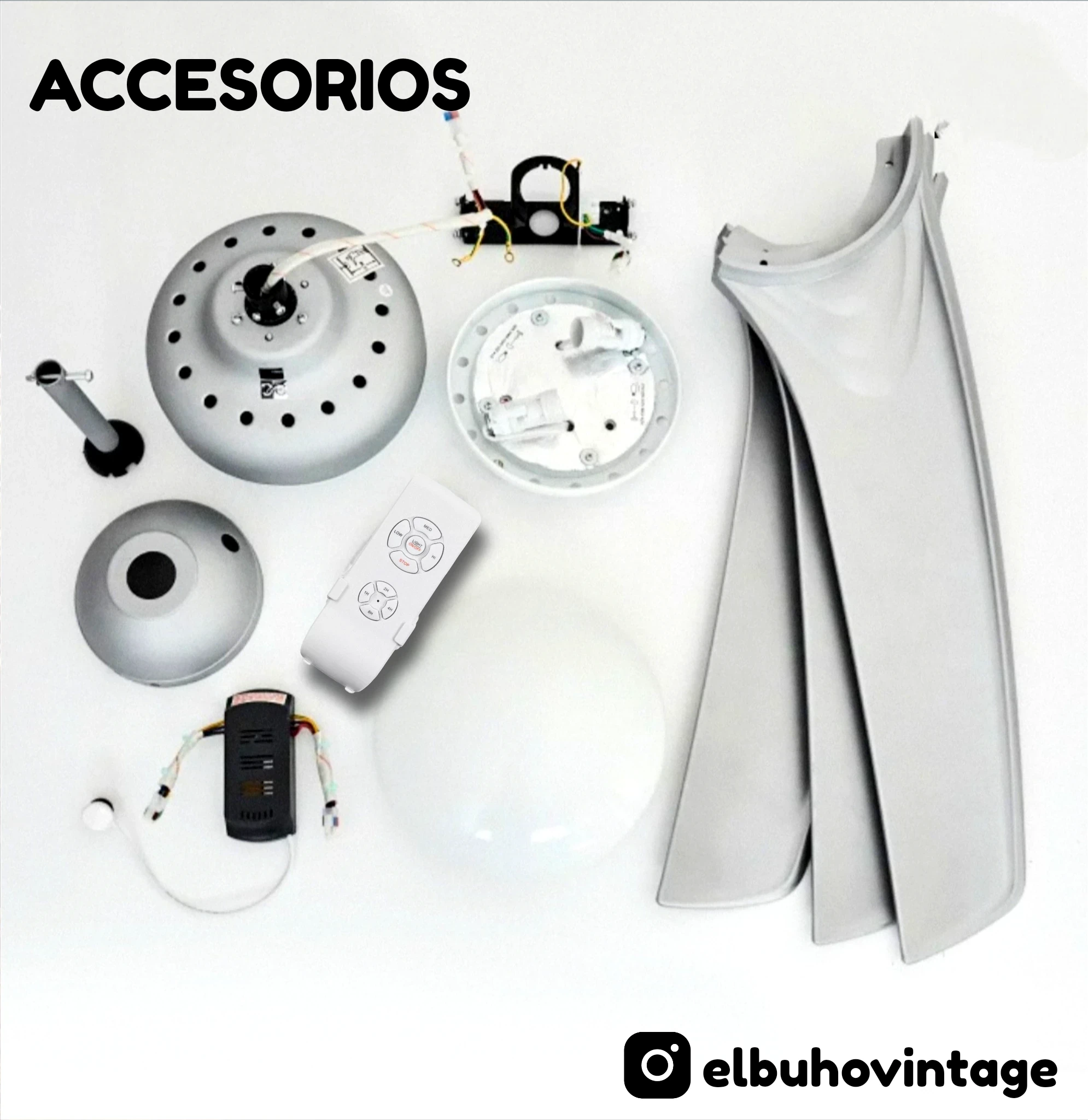 Lámpara Ventilador 42"  6
