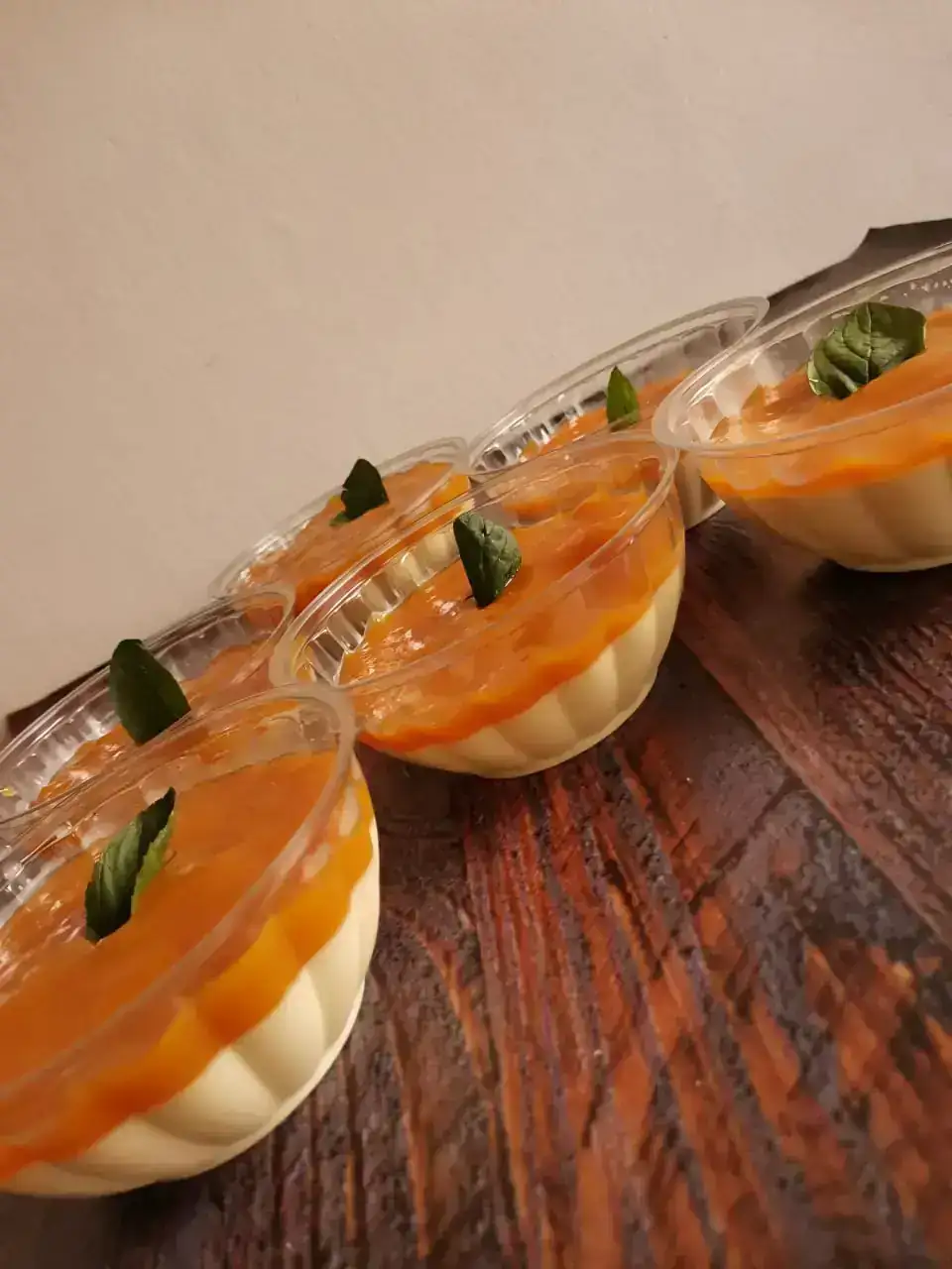Panacotta de Matacuya o Mango