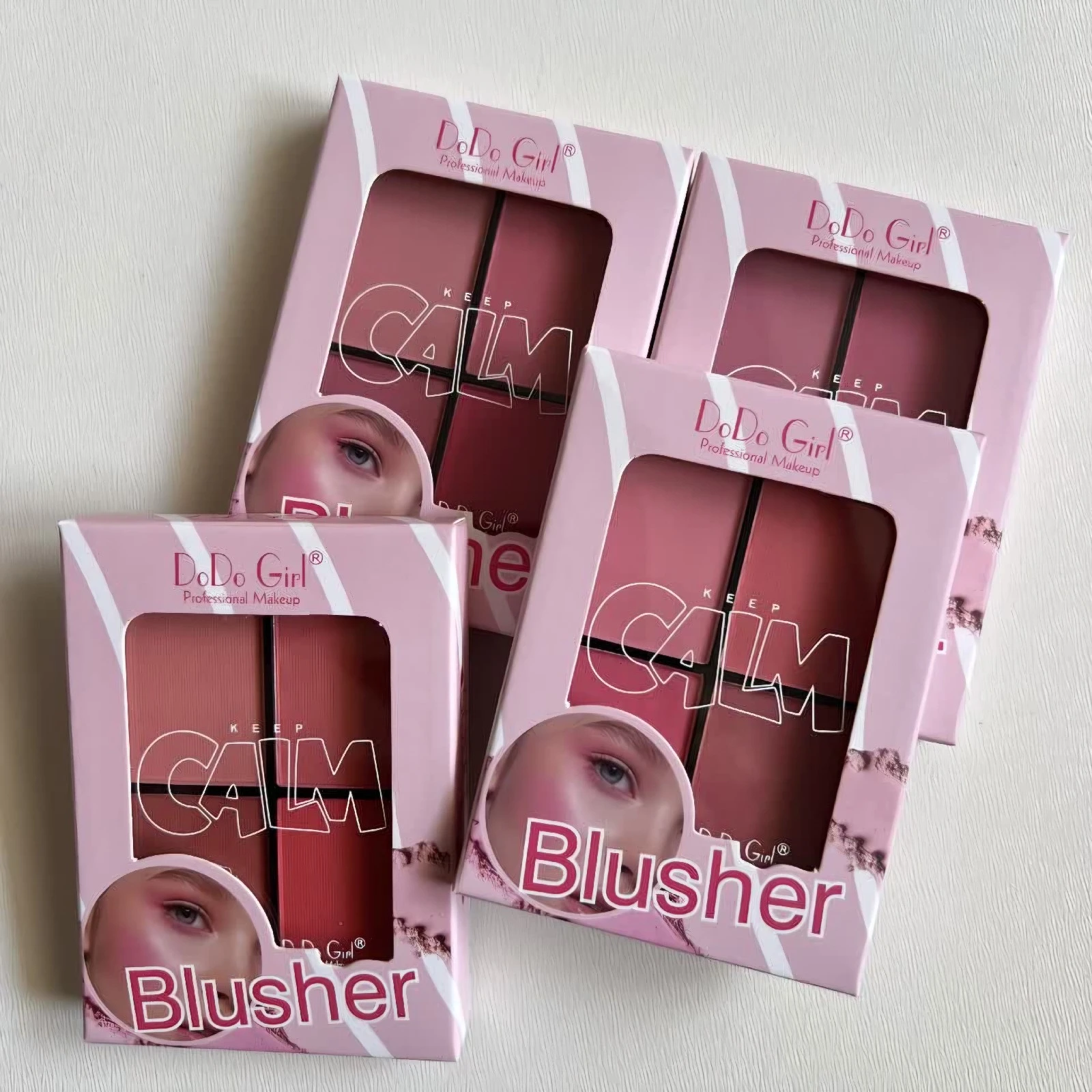 Set 4 Paletas de Blush DoDo Girl