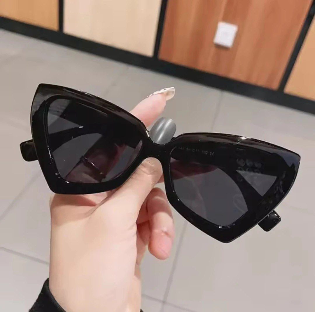 Lentes De Sol Para Mujer Ojo De Gato Negras