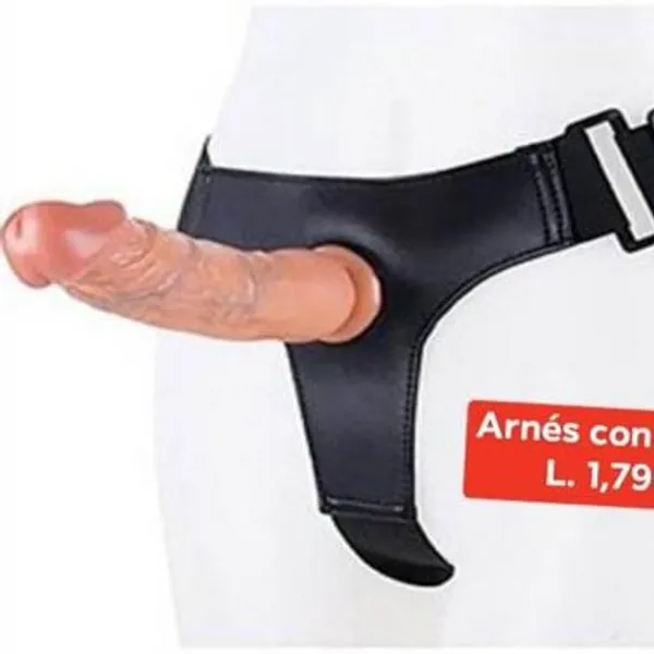 Arnés con dildo