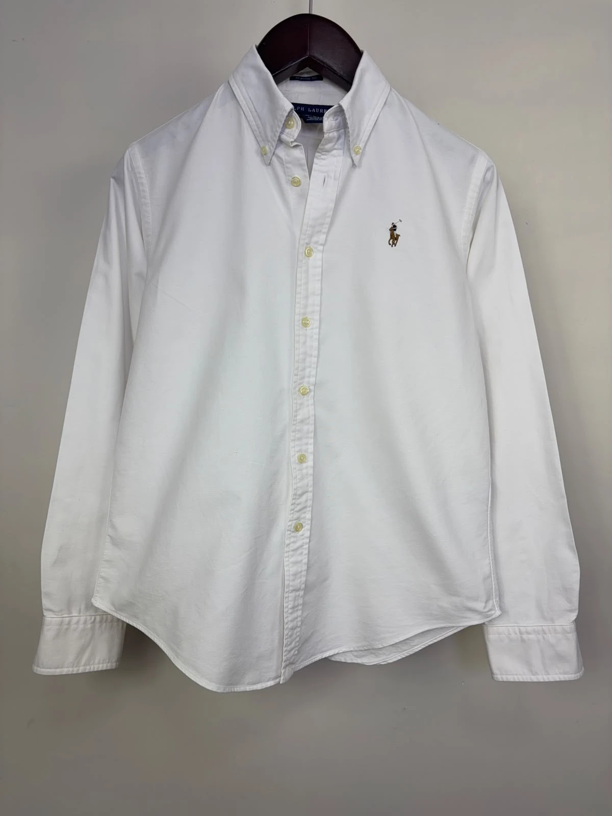 RALPH LAUREN WHITE CLASSIC FIT SHIRT 2