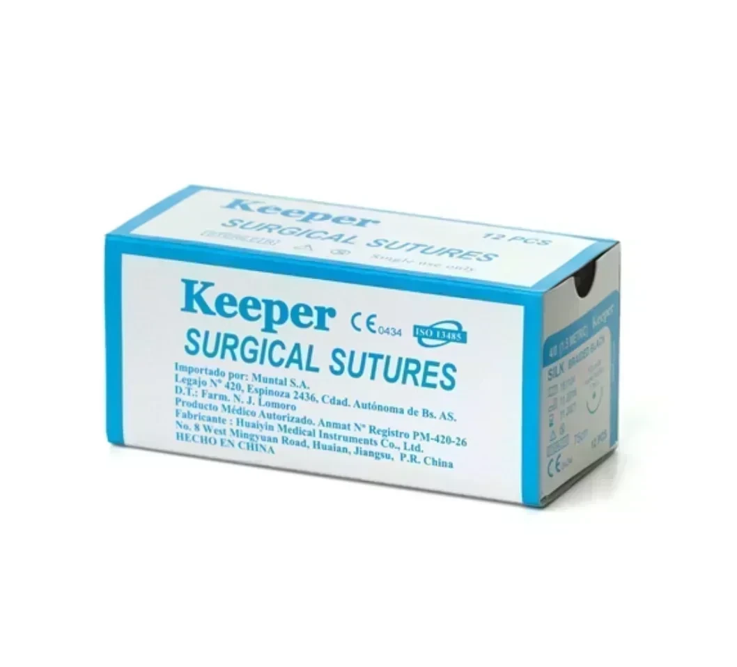  SUTURA  HILO DE SEDA X UN - KEEPER 