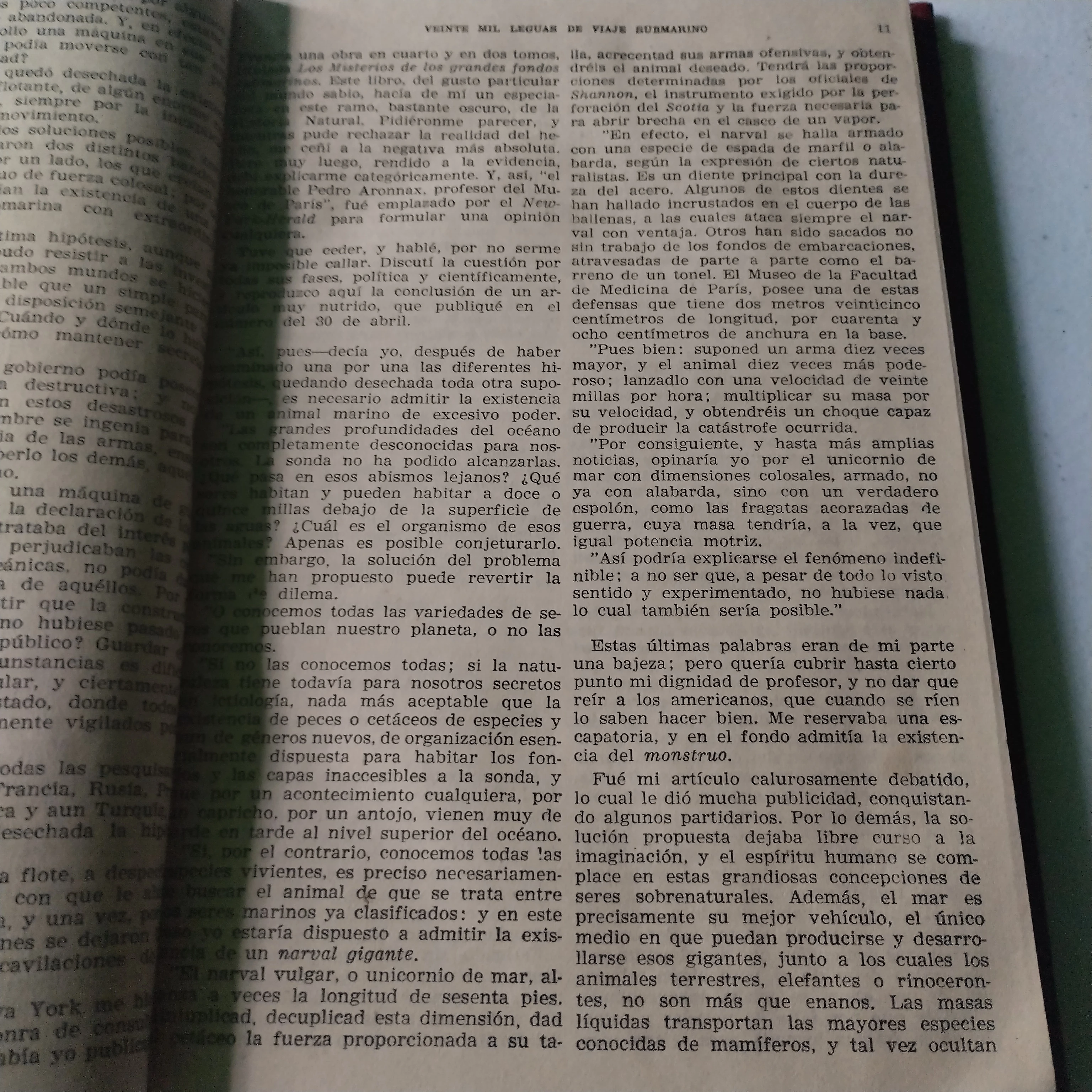 Veinte mil leguas de viaje submarino, Julio Verne, usado 3