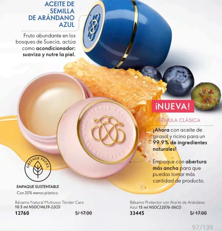 Balsamo Natural Multiusos Tender Care