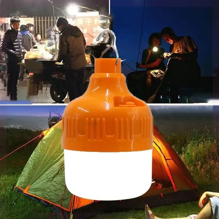 Bombillo o foco recargable led  2