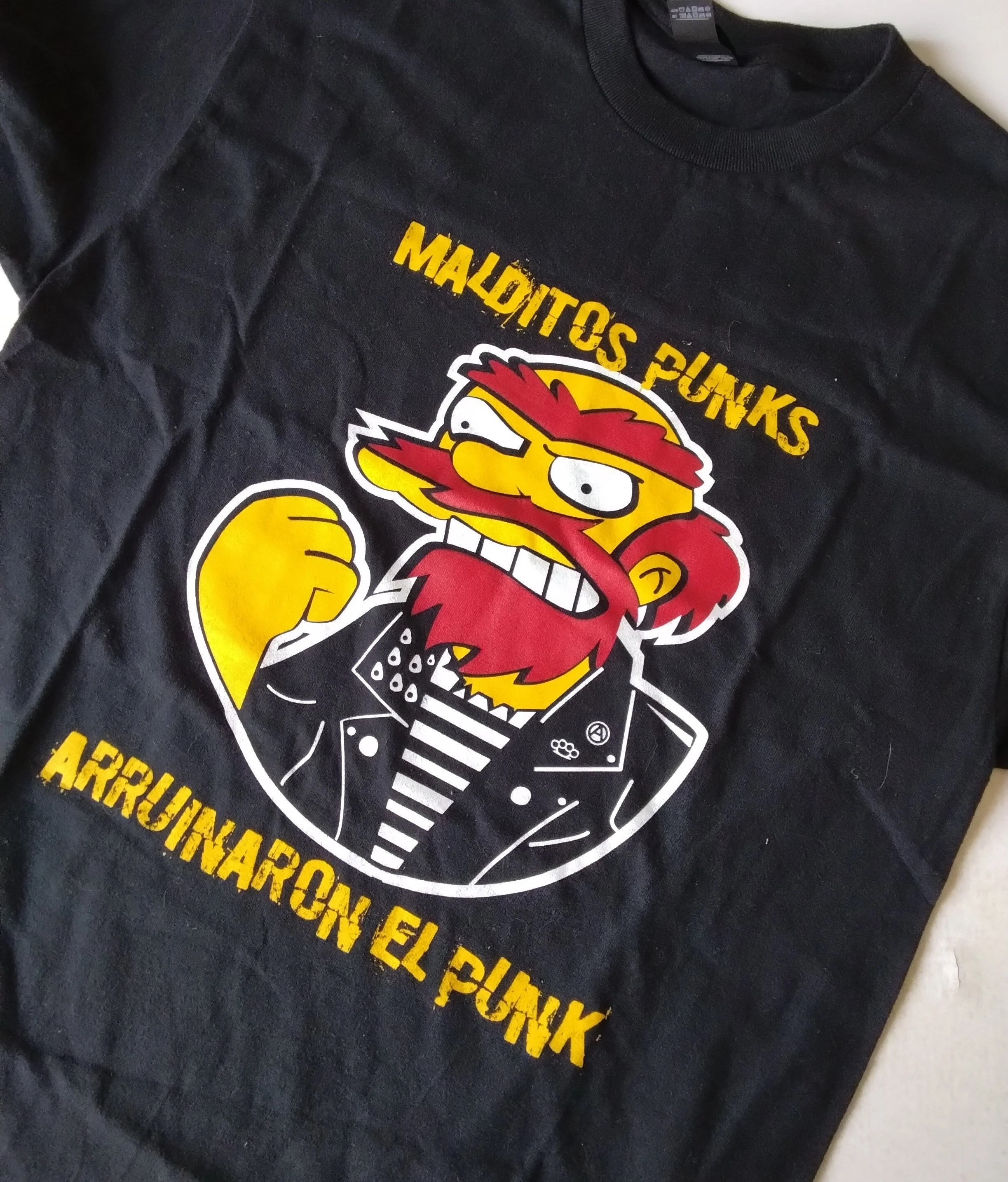 Camiseta estampada talla M 