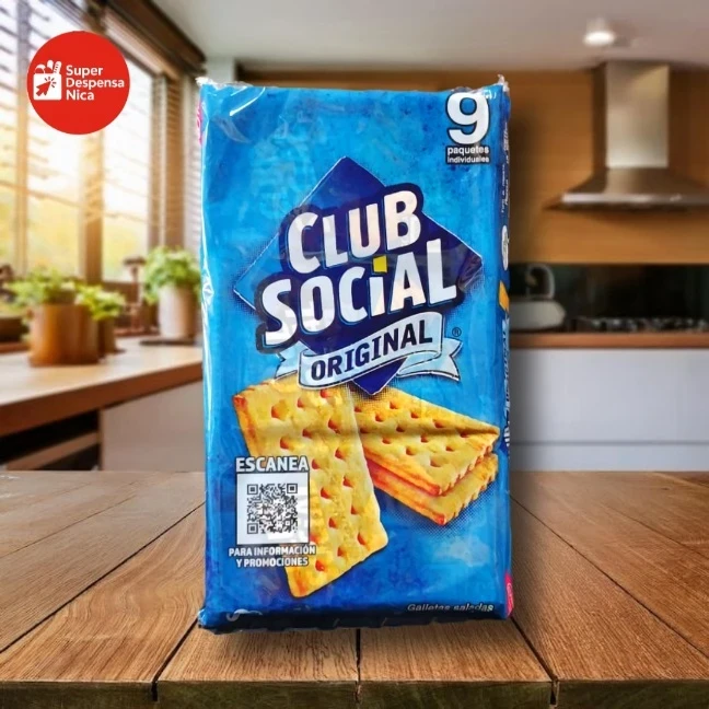 Galleta Club Social Original 9unid.
